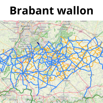 Quel réseau cyclable souhaitez-vous à l'horizon 2040 pour la Wallonie - zone Brabant wallon ?