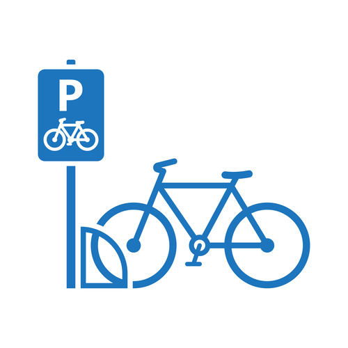 parking-velo-AdobeStock_297401553-resize500x500.jpeg (Road sign. Bicycle...