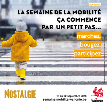 Semaine de la Mobilité 2026 : ça commence par un petit pas !